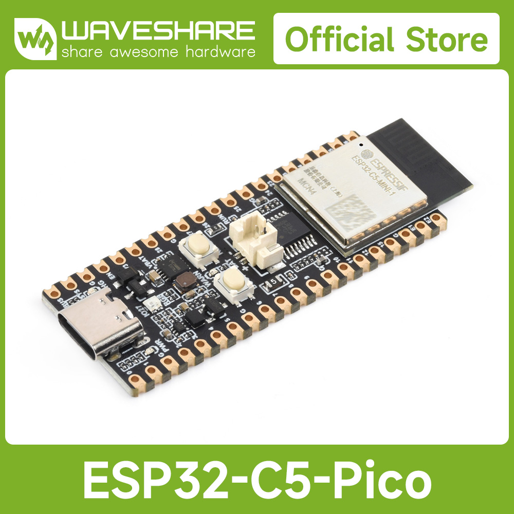 Waveshare ESP32-C5 dual-band W - огляд і ціна Waveshare Esp32