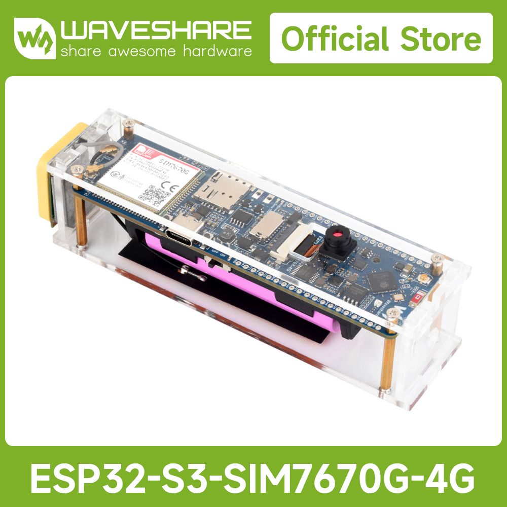 Waveshare ESP32-S3 SIM7670G 4G - огляд і ціна Lolin S3