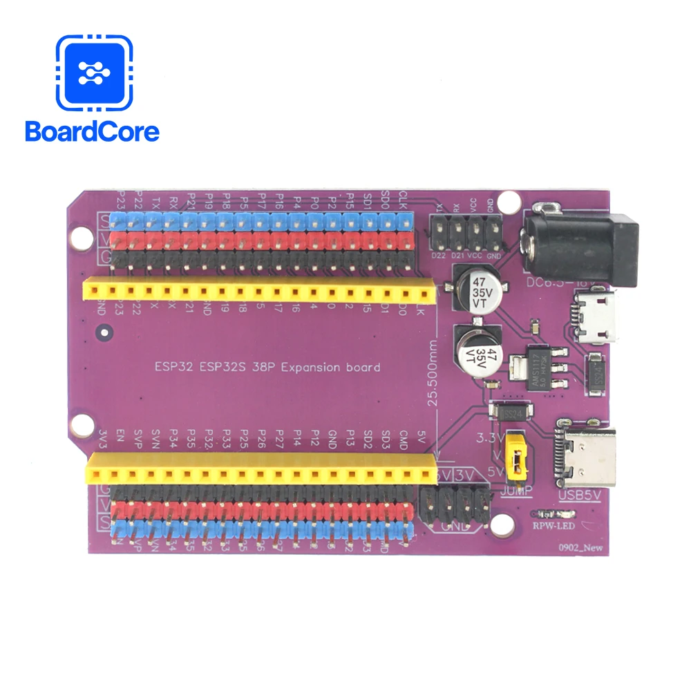 38Pin Expansion Board Module E - огляд і ціна Nodemcu 32S