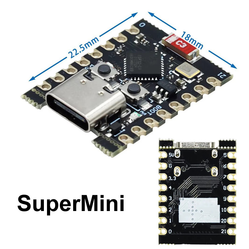 For ESP32-S3 Supermini Pro MIN - огляд і ціна Doit Esp32