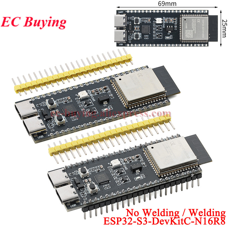 ESP32-S3-DevKitC-N16R8 ESP32S3 - огляд і ціна Esp32 S3 Devkitc 1